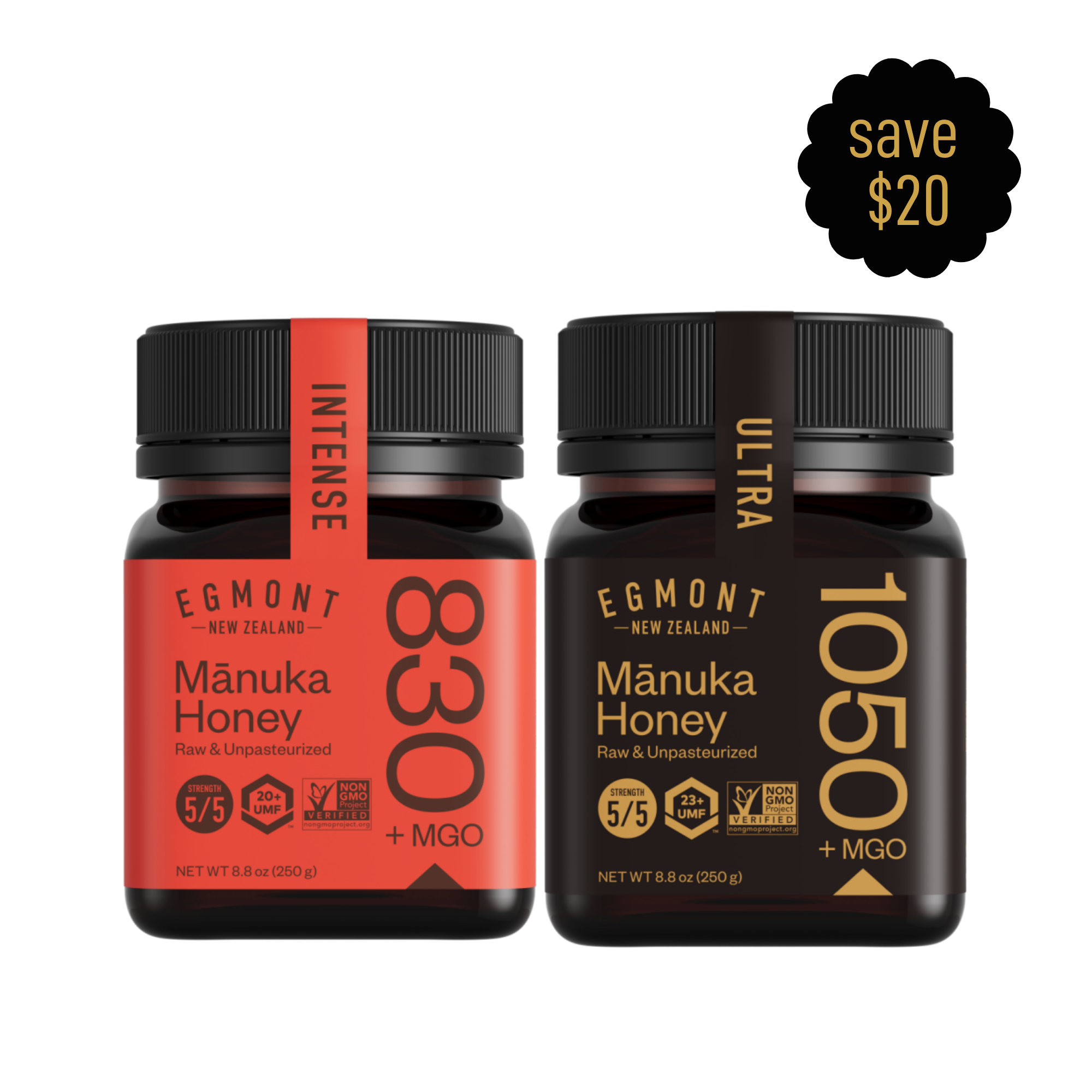 Ultra Immunity Mānuka Honey Bundle