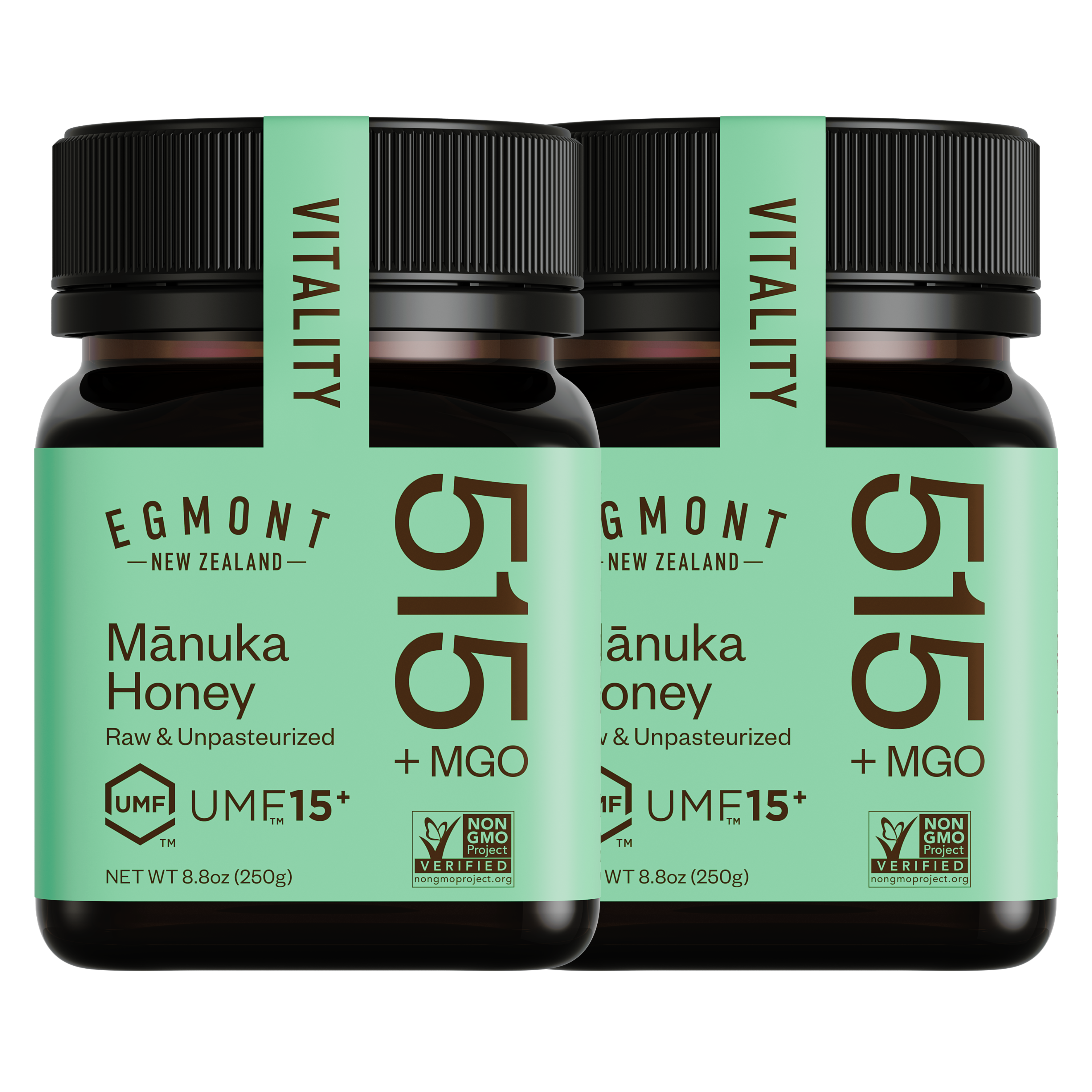 Vitality Bundle | 2 x Mānuka Honey MGO 515+ UMF 15+ 8.8oz