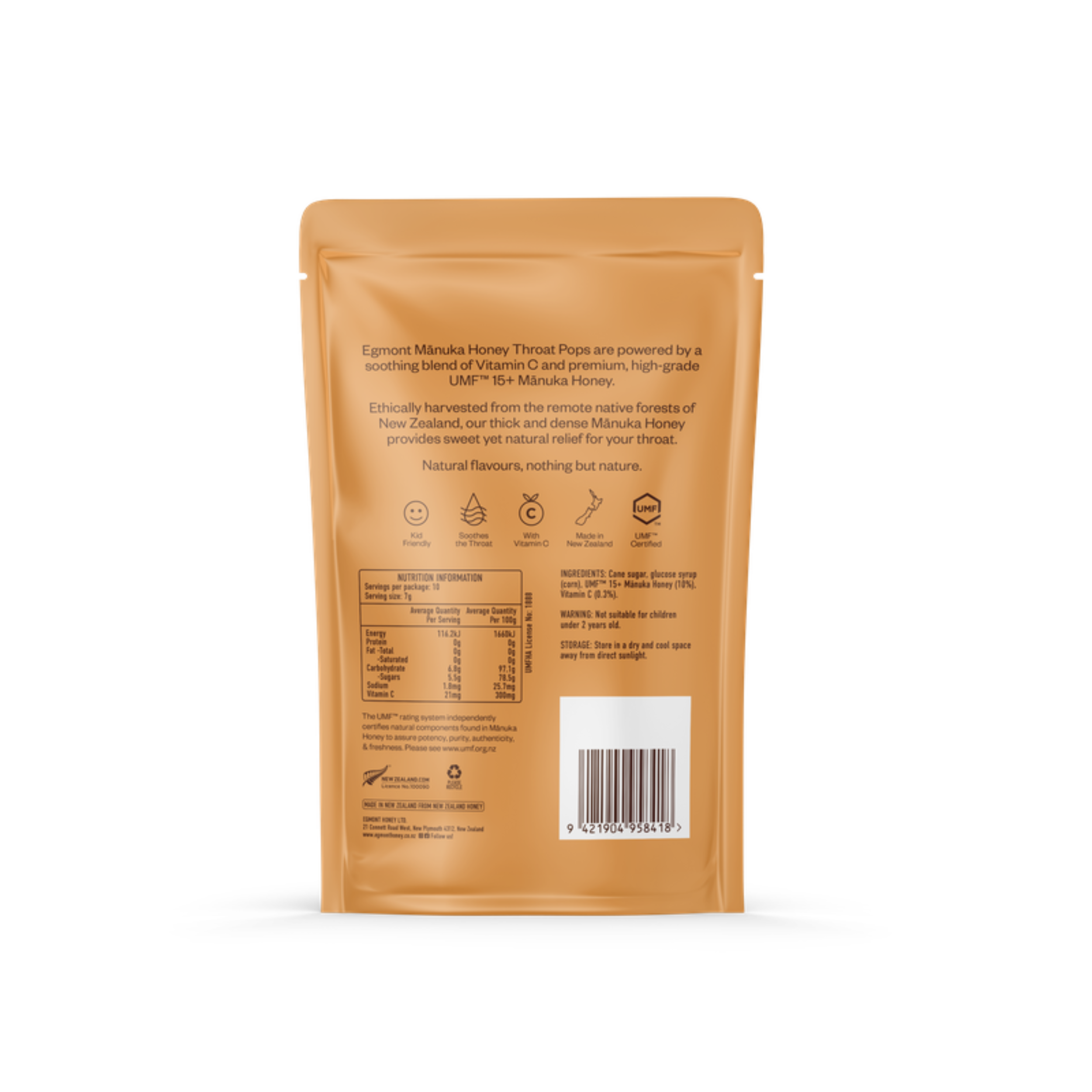 Manuka NZ Throat Pops