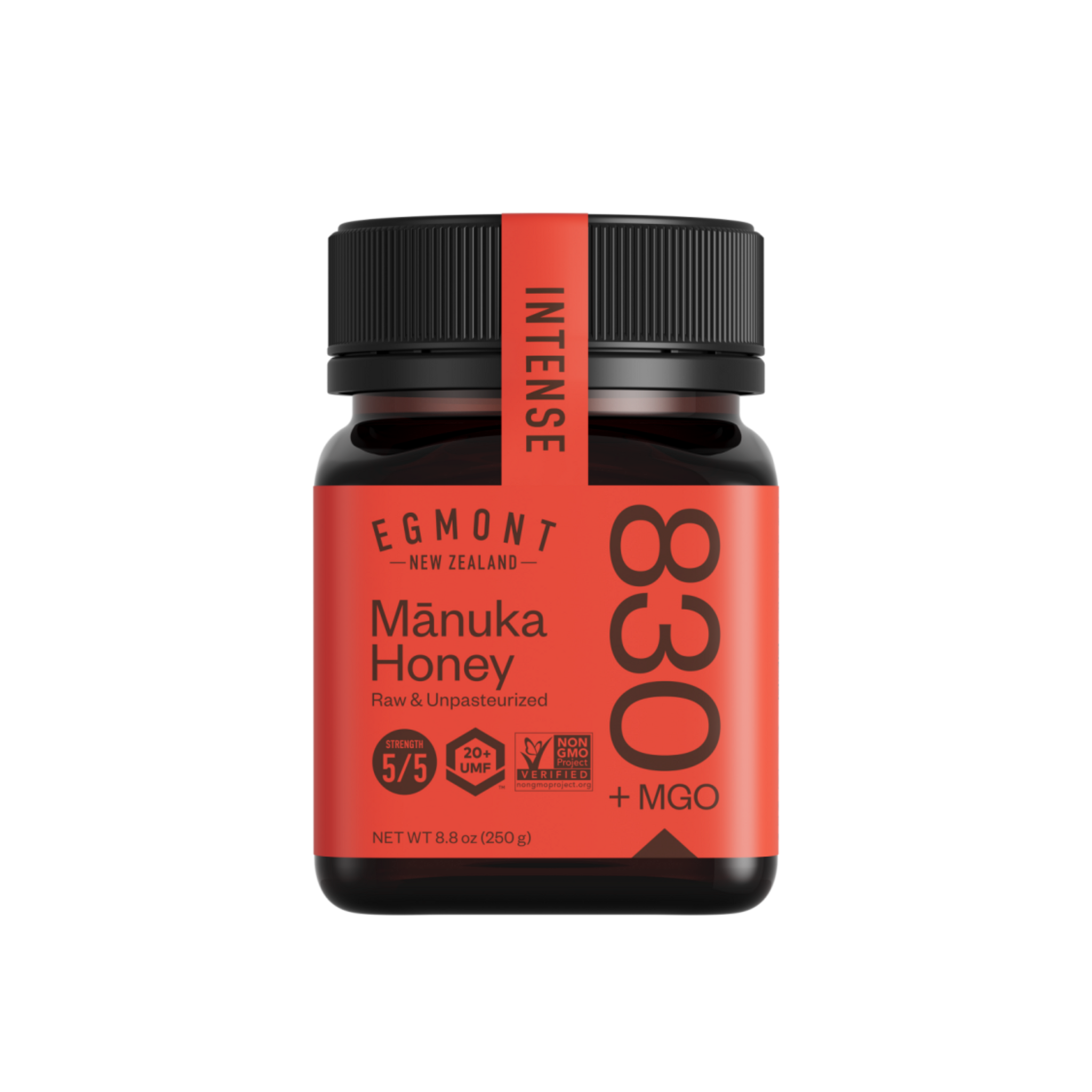 Manuka Honey MGO 830+ UMF 20+ 8.8oz (250g) | Egmont Honey US Manuka Honey MGO 830+ UMF 20+ 8.8oz (250g) | Egmont Honey US