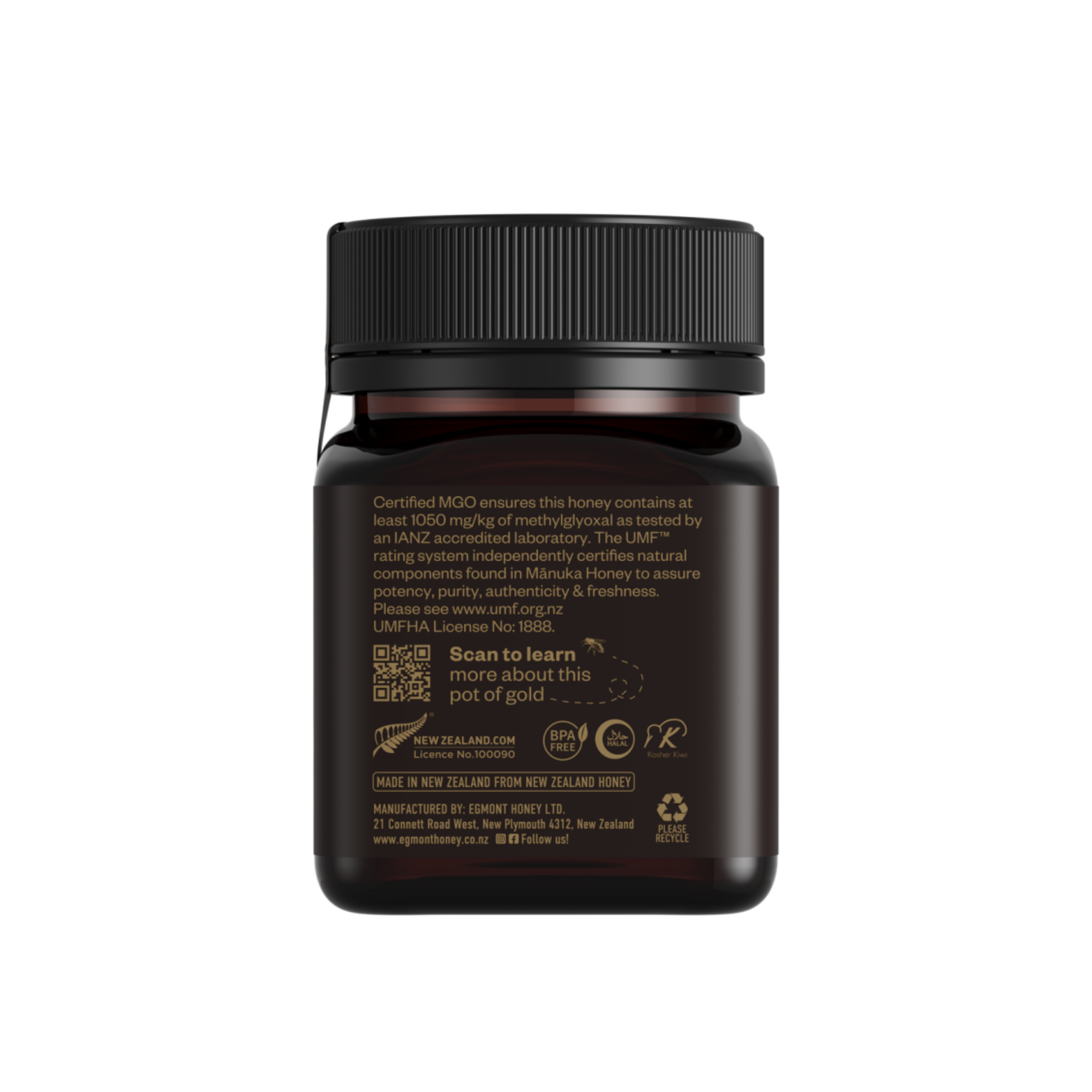 Mānuka Honey MGO 1050+ UMF 23+ 8.8oz (250g)