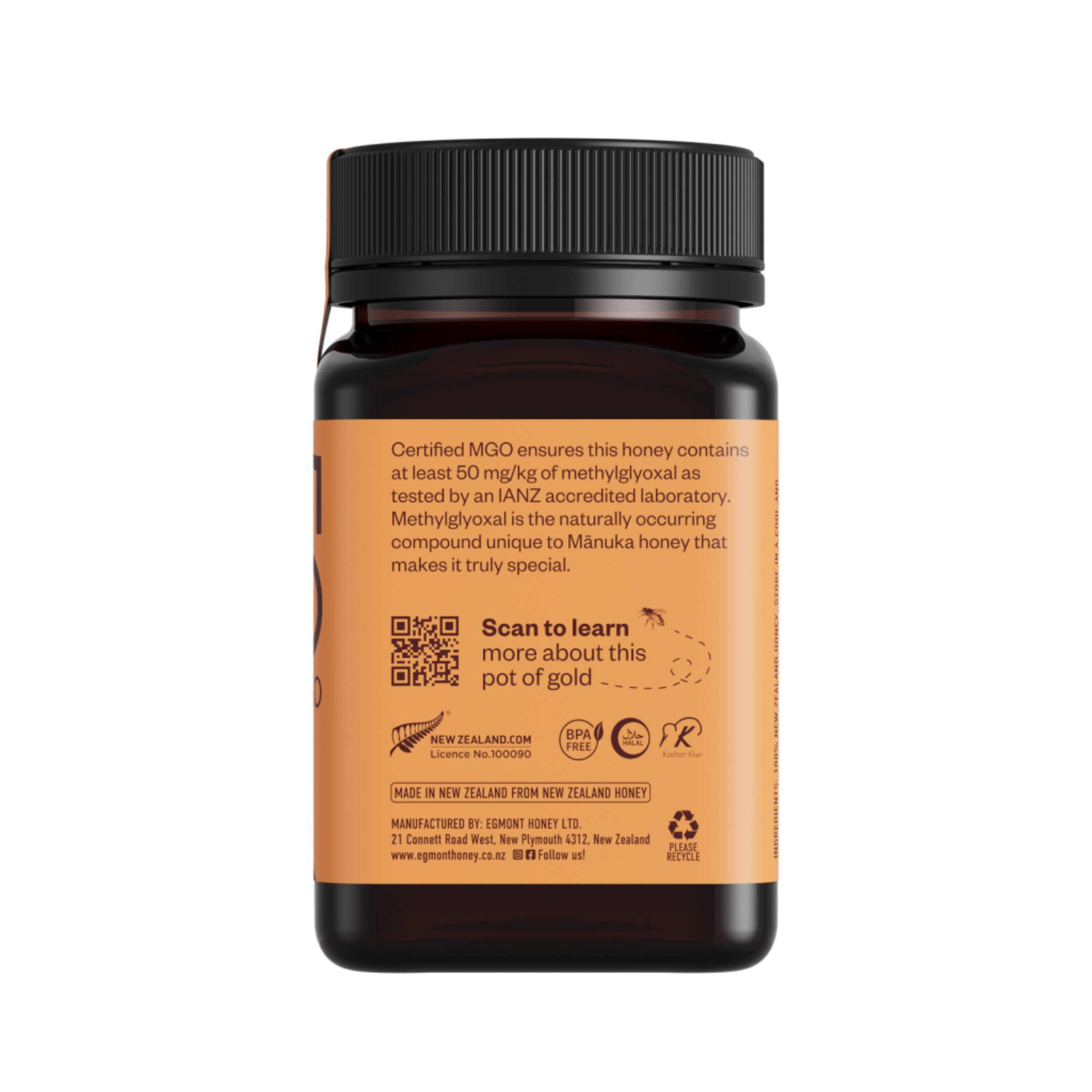 Mānuka Honey MGO 50+ 17.6oz (500g)