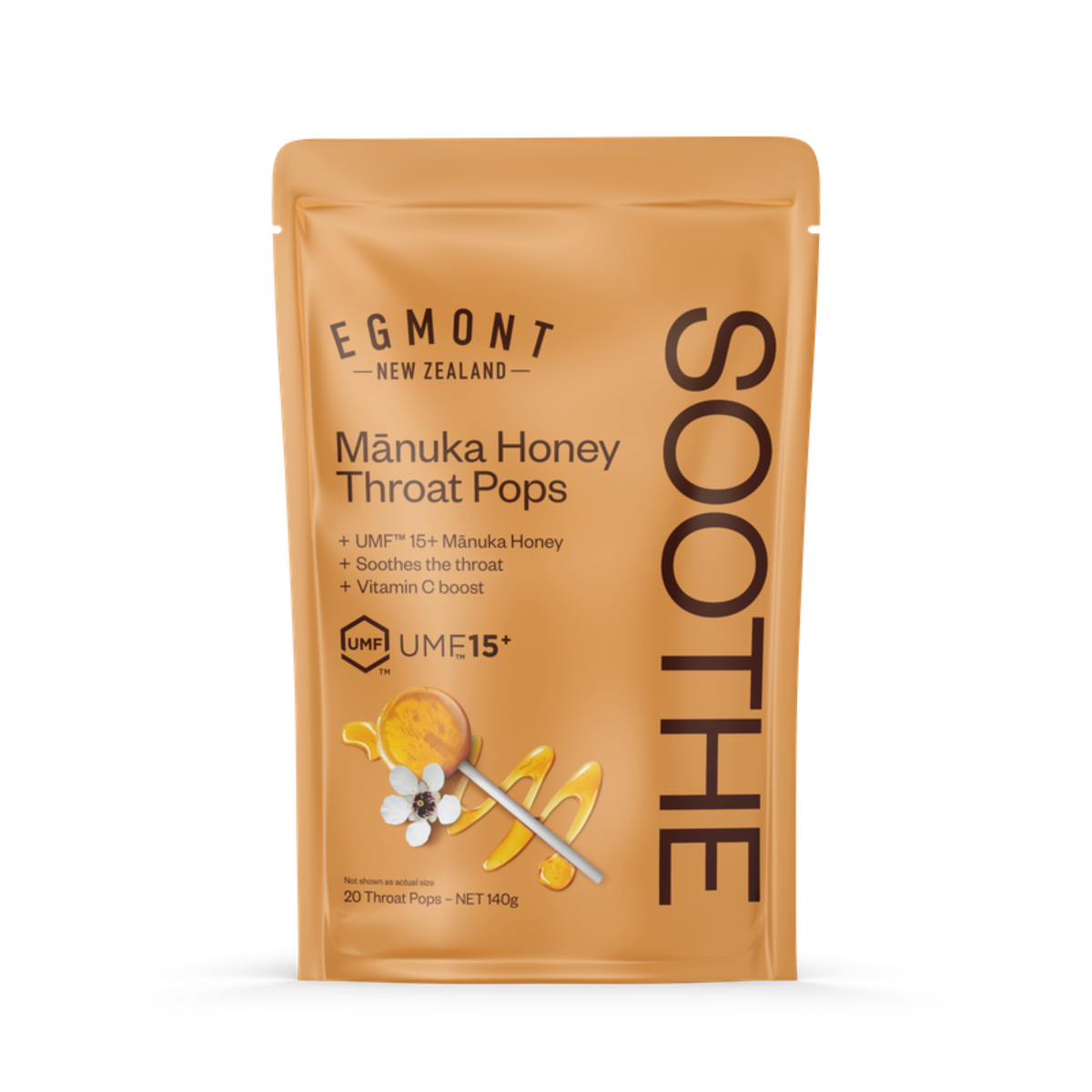 Manuka Honey & Vitamin C Lollipops 20 Pack | Egmont Honey US