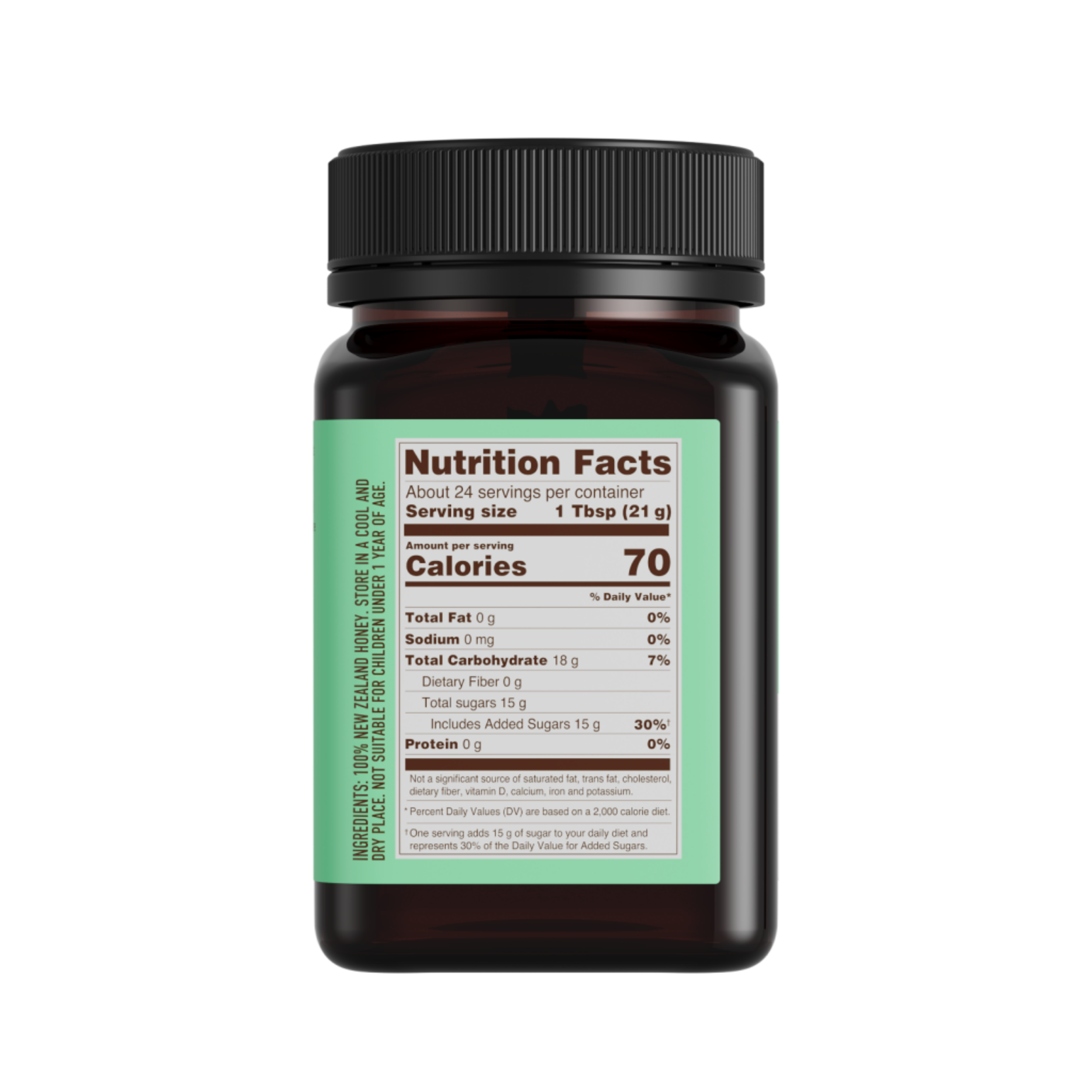 Mānuka Honey MGO 85+ UMF 5+ 17.6oz (500g)