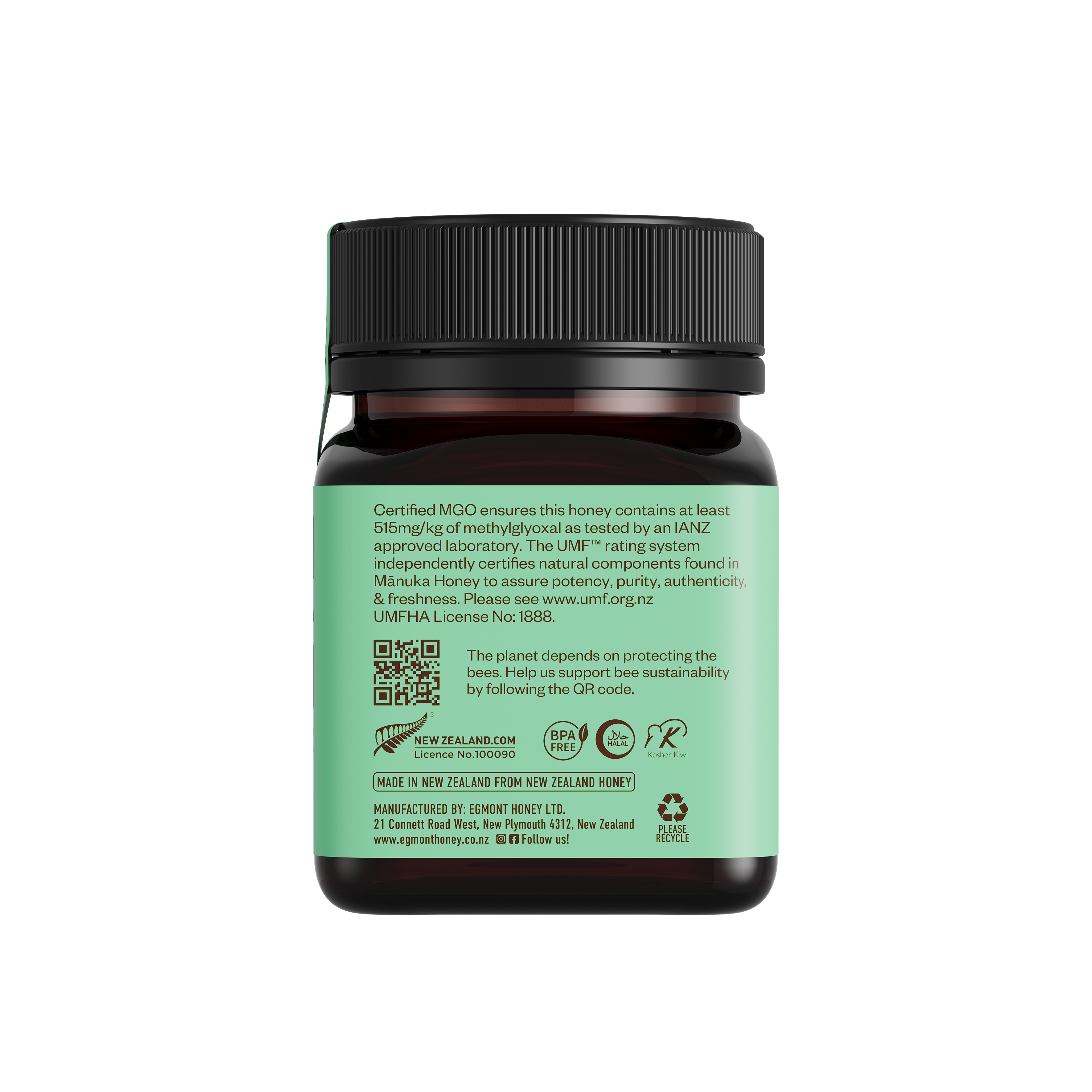 Mānuka Honey MGO 515+ UMF 15+ 8.8oz (250g)