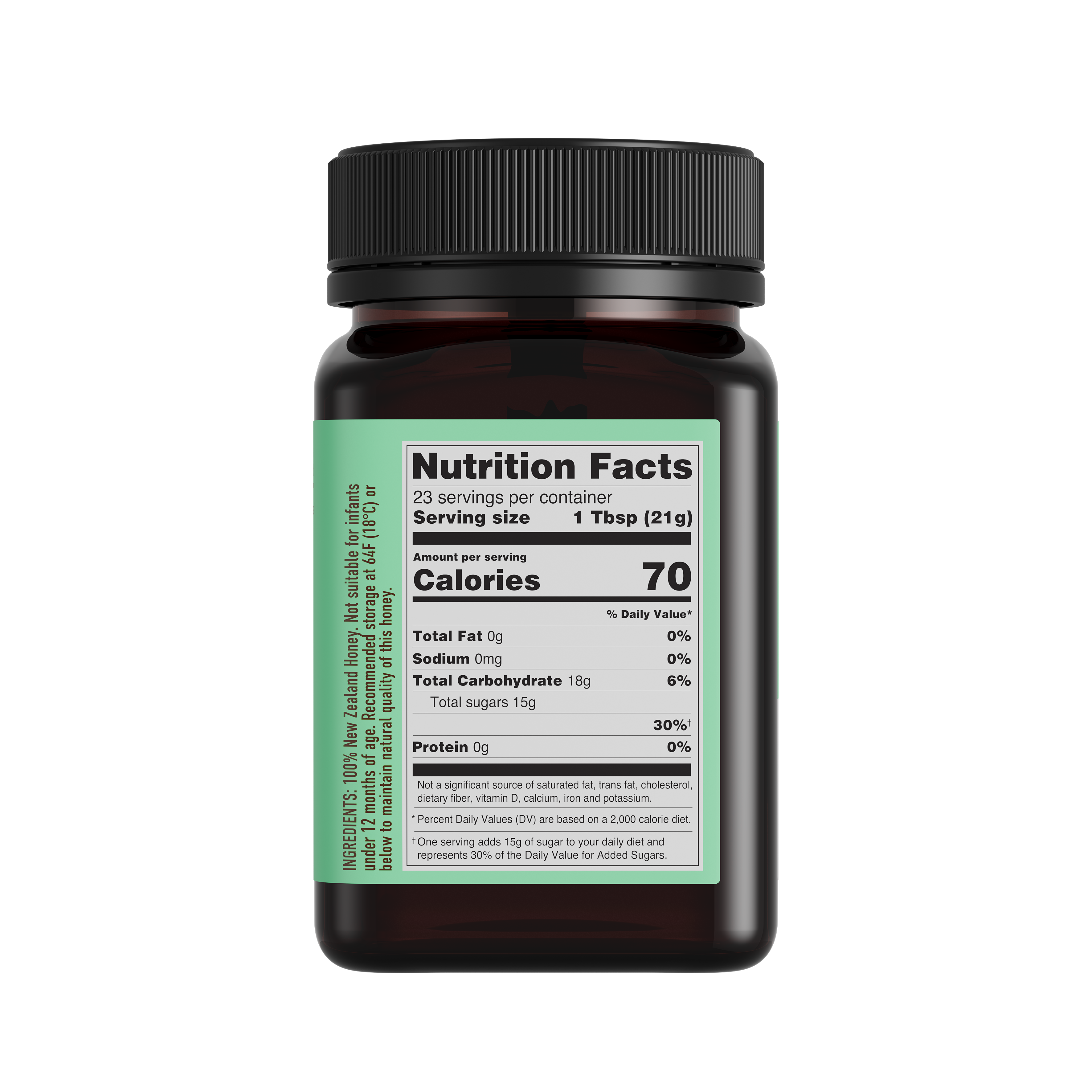 Mānuka Honey MGO 85+ UMF 5+ 17.6oz (500g)