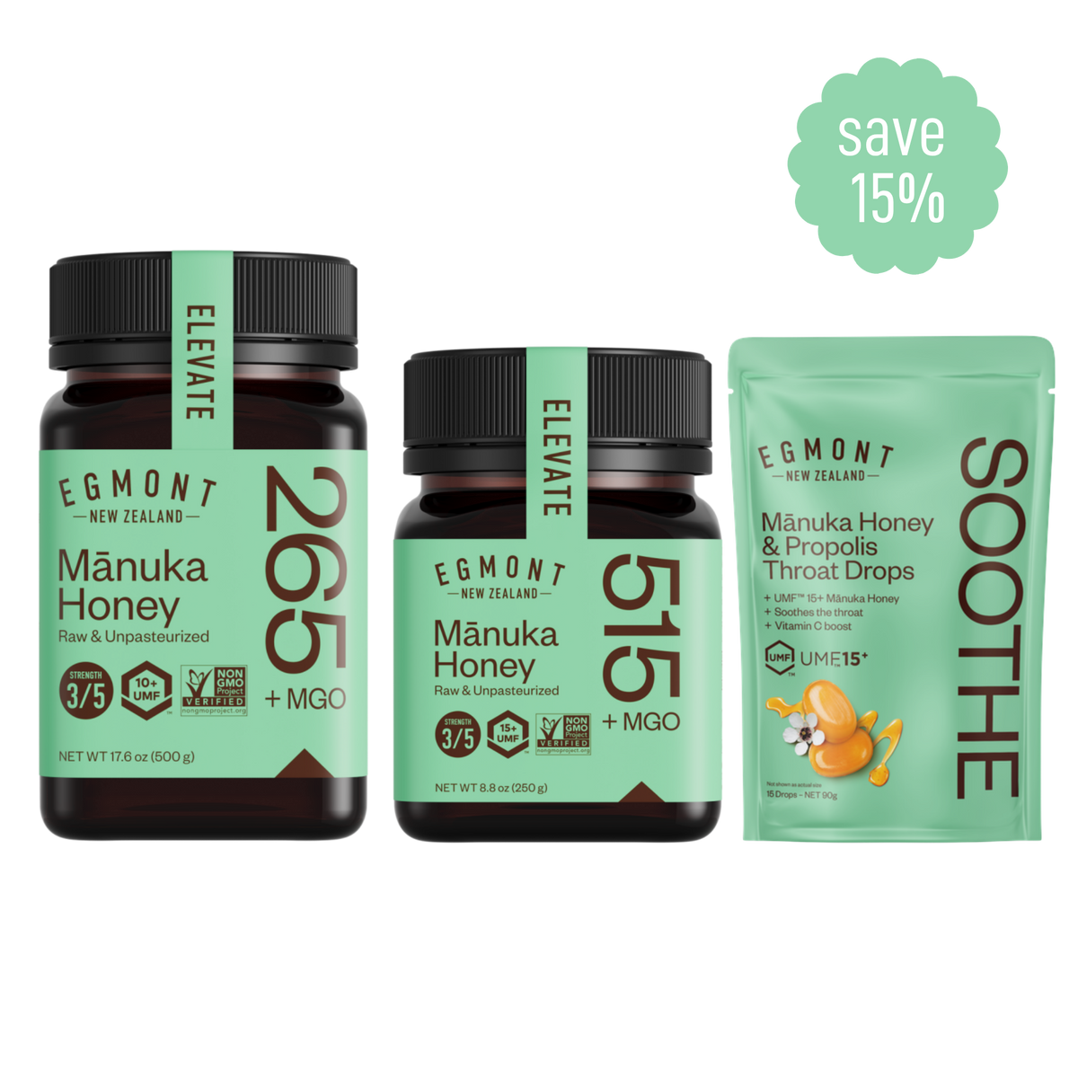 Elevate Wellness Mānuka Honey Bundle | Save 15%